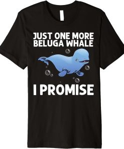 Cool Beluga Whale For Men Women Orca Whales Save The Ocean Premium T-Shirt