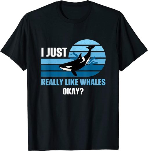 Cetacean Orca Whale Watching T-Shirt