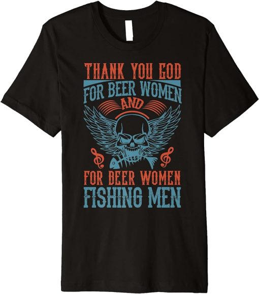 Fishing Rods Lovers | Funny Fishing Sayings | Funny Fishing Premium T-Shirt